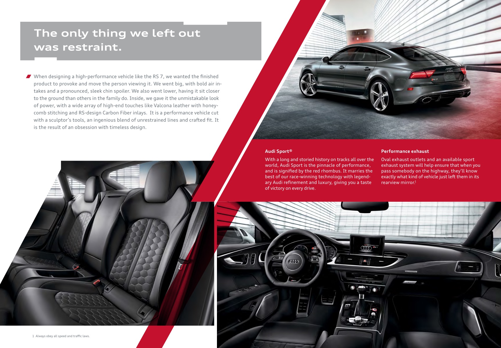 2016 Audi A7 Brochure Page 11